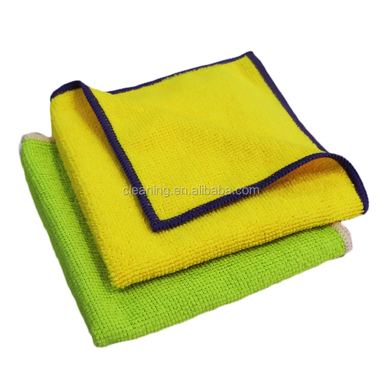Good quality super household kitchen cleaning polyester micro fiber cloth roll