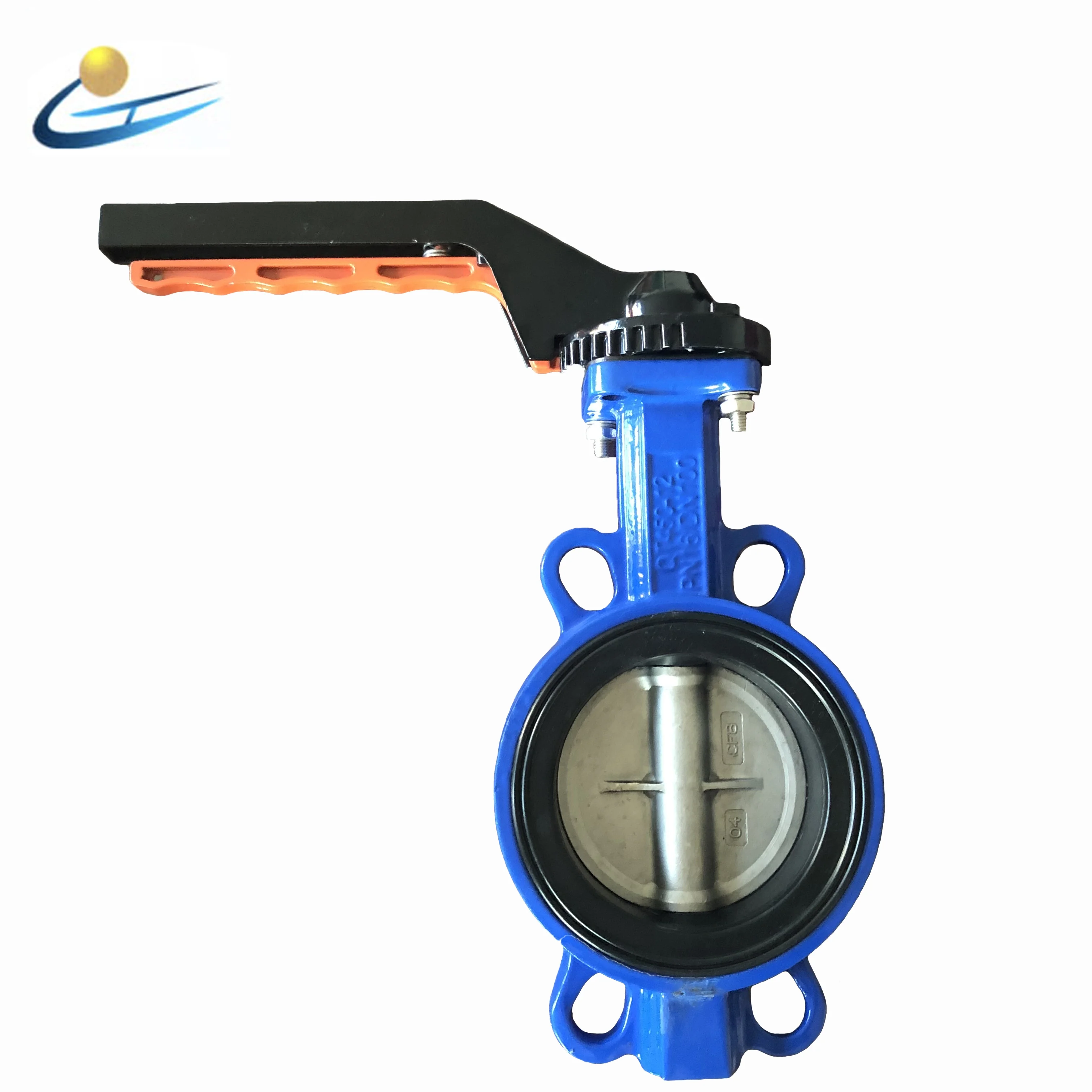 China Manufacturer Factory Price Manual Hydraulic wafer Butterfly Valve