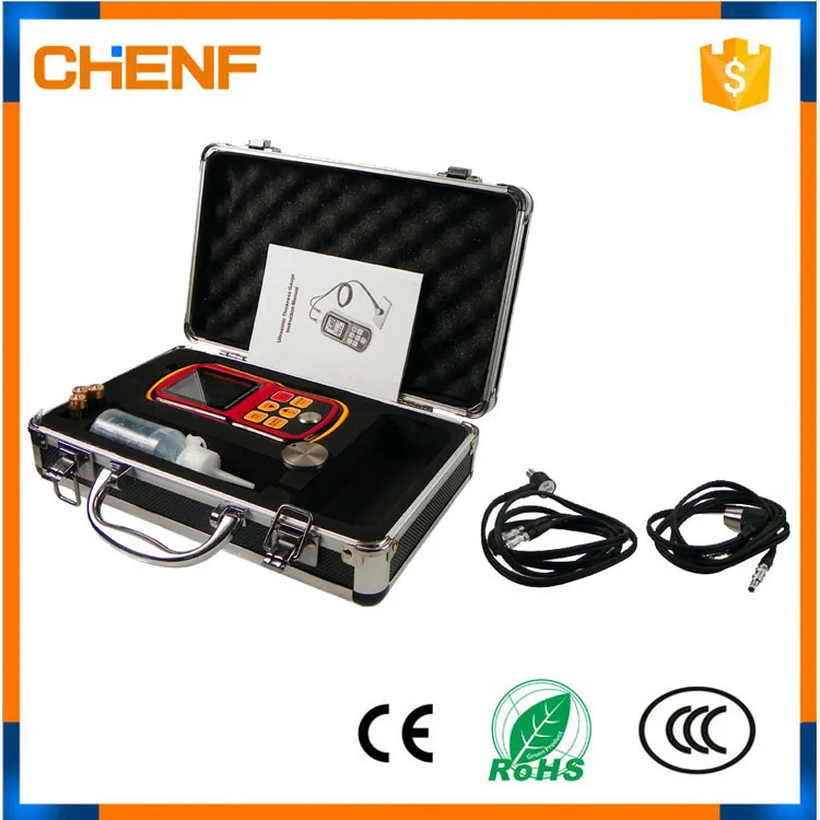 Высококачественный Мини цифровой ЖК-дисплей с подсветкой, ультразвуковой пластиковый металлический стеклянный толщиномер