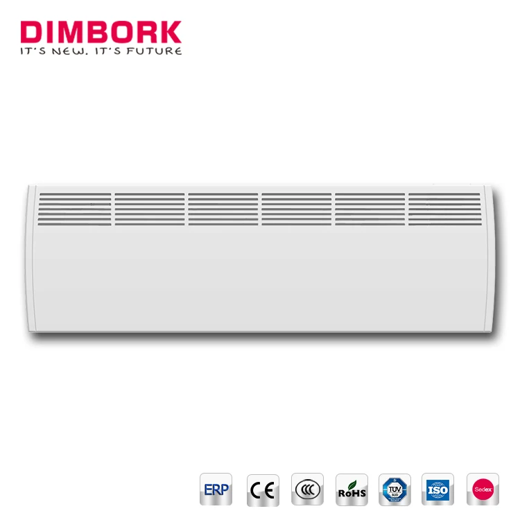 bathroom with remote wall electric heater