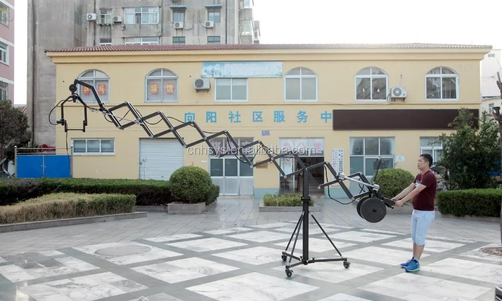 5.5 Meters Telescopic Camera Jib With Manual Arm