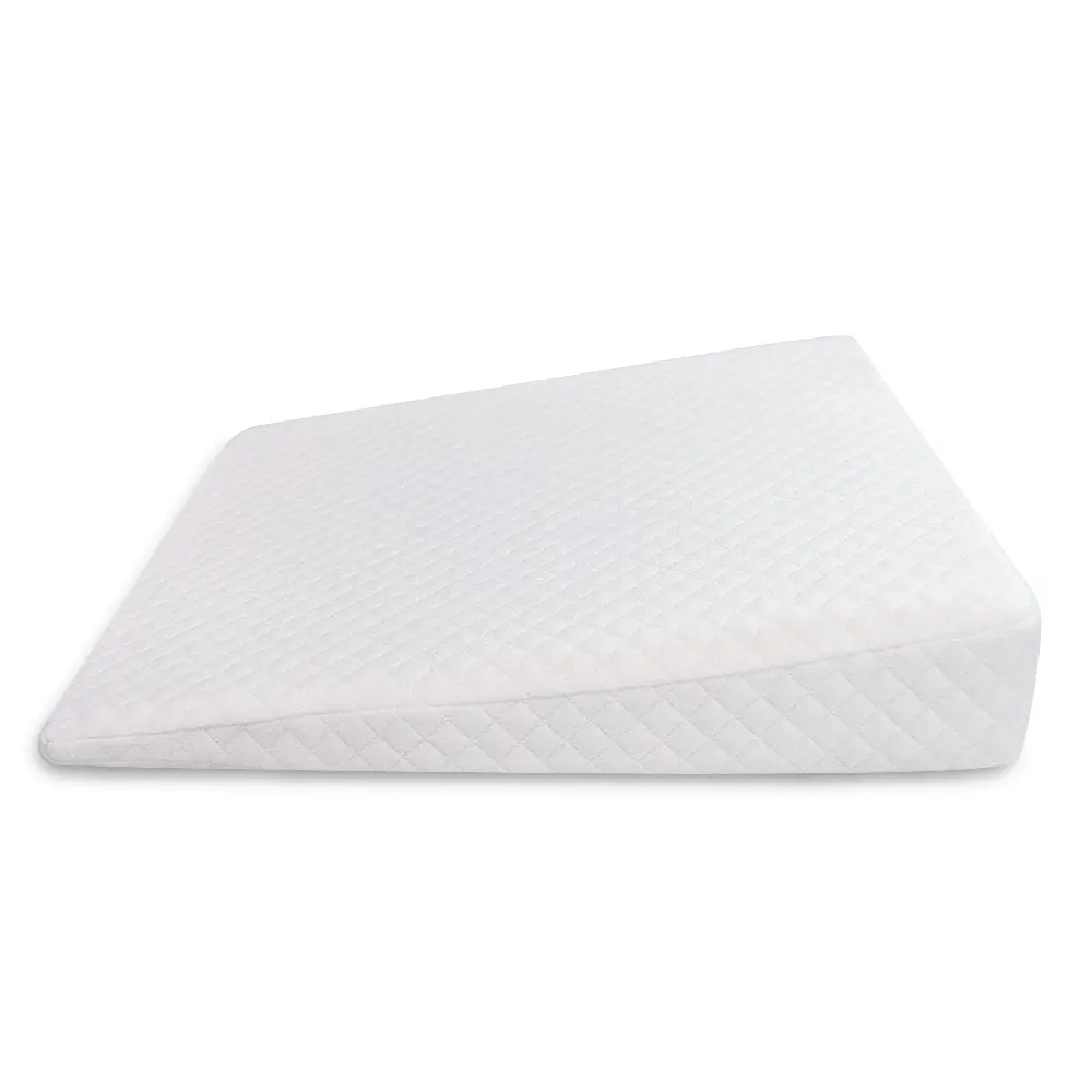 with Cotton Removable Cover Memory Foam Crib Bassinet Bed Wedge Pillow Acid Reflux Baby Wedge Pillow