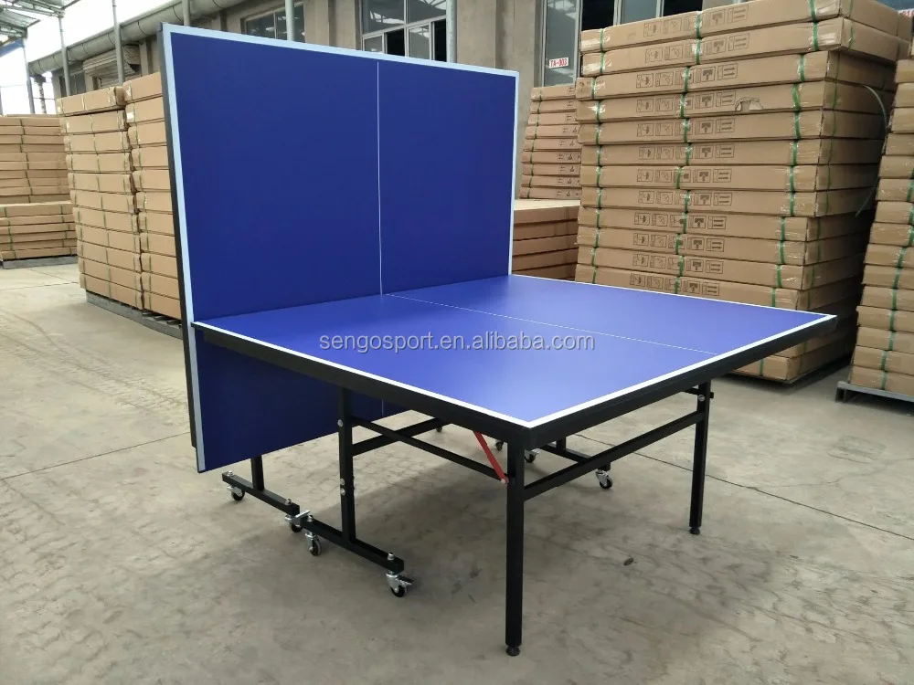 Quick and Easy Assembly Ping Pong Table and Storage SOLO Play Mode Table Tennis Table