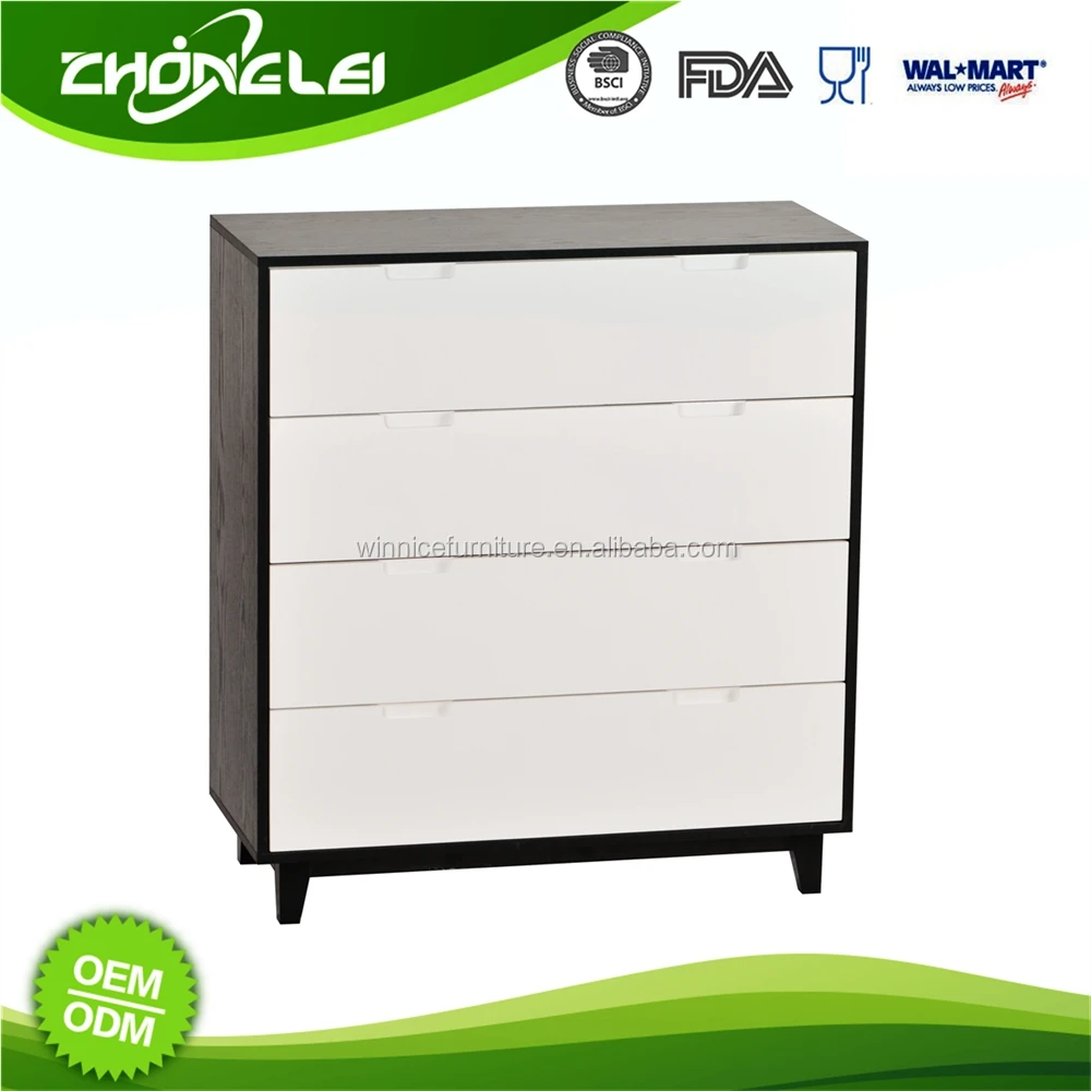 Professional Design BSCI Approved Factory Affordable Price Sterilite 4 Drawer Storage Cabinet