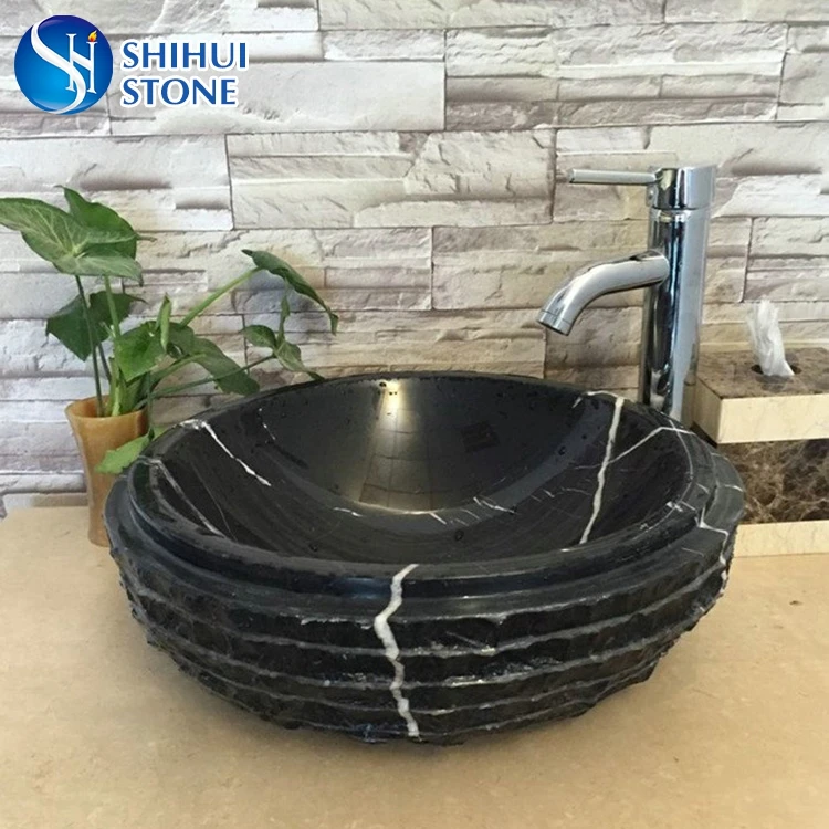 SHIHUI Customized Design Natural Stone Toilet Wash Basin