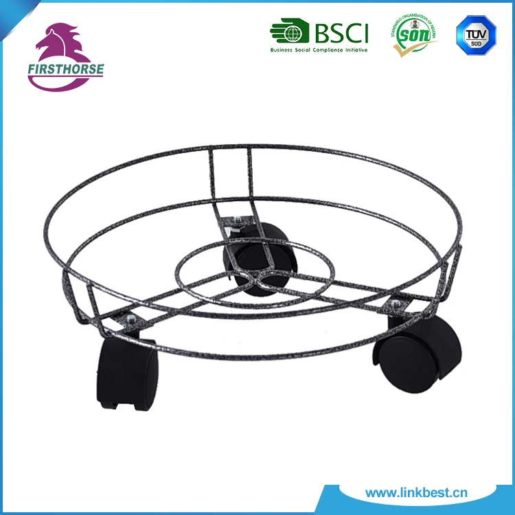 decoration removable metal flower plant pot rack stand holder