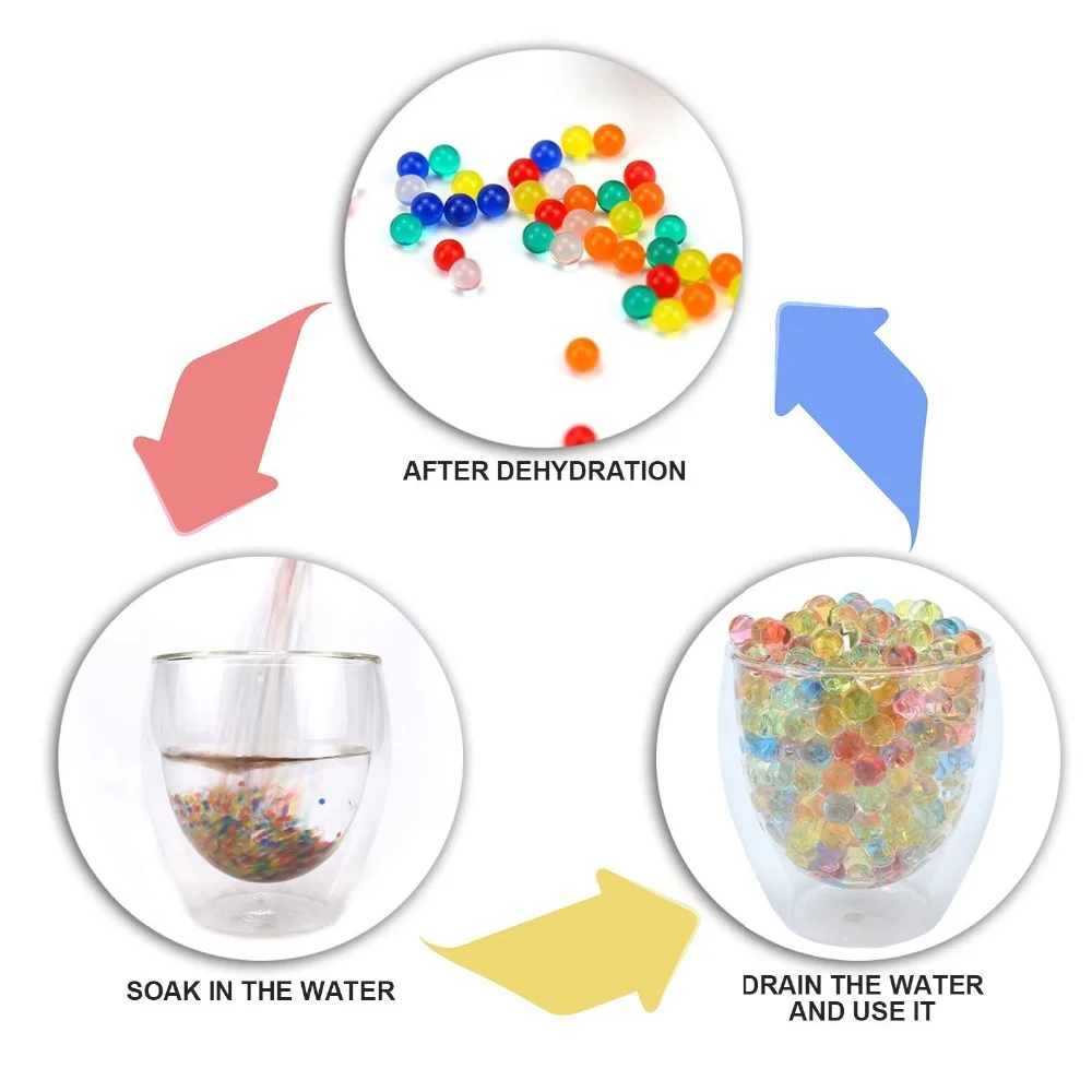  Summer toy Crystal soil In Promotion Magic Water Beads For