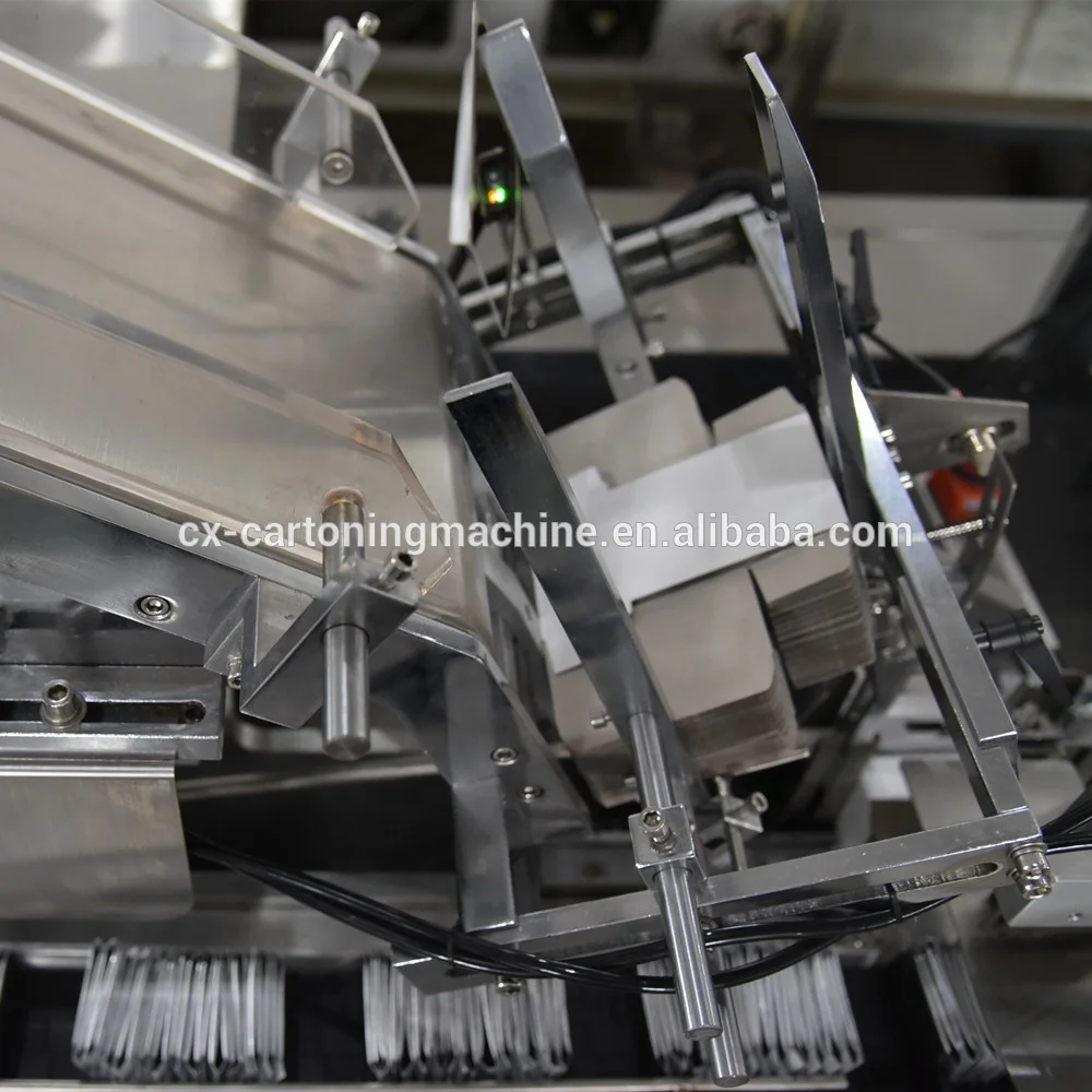 
Automatic Granule Sachet Carton boxing Machine with Custom Vertical Collating System 
