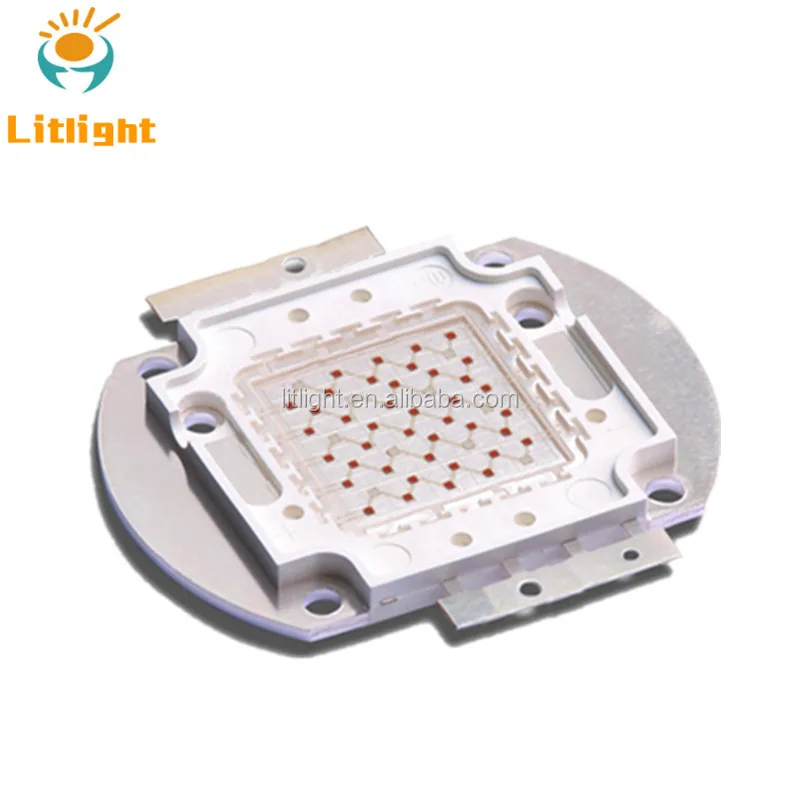 High Power 30W 50W 100 watt  Chip Bi color 660nm 460nm 4:1 Red+Blue 100W COB LED Module for plant grow lamp