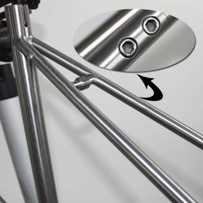 bike frame belt drive road bike frame titanium bicycle frame