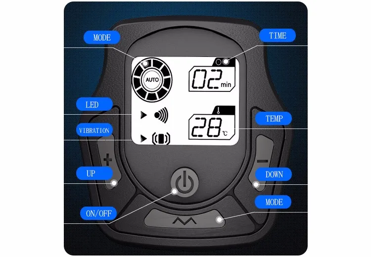 New Innovation Health Care Product Looking For Distributor Home Use Knee Pain Massage Vibrator Massager For Arthritis Patent