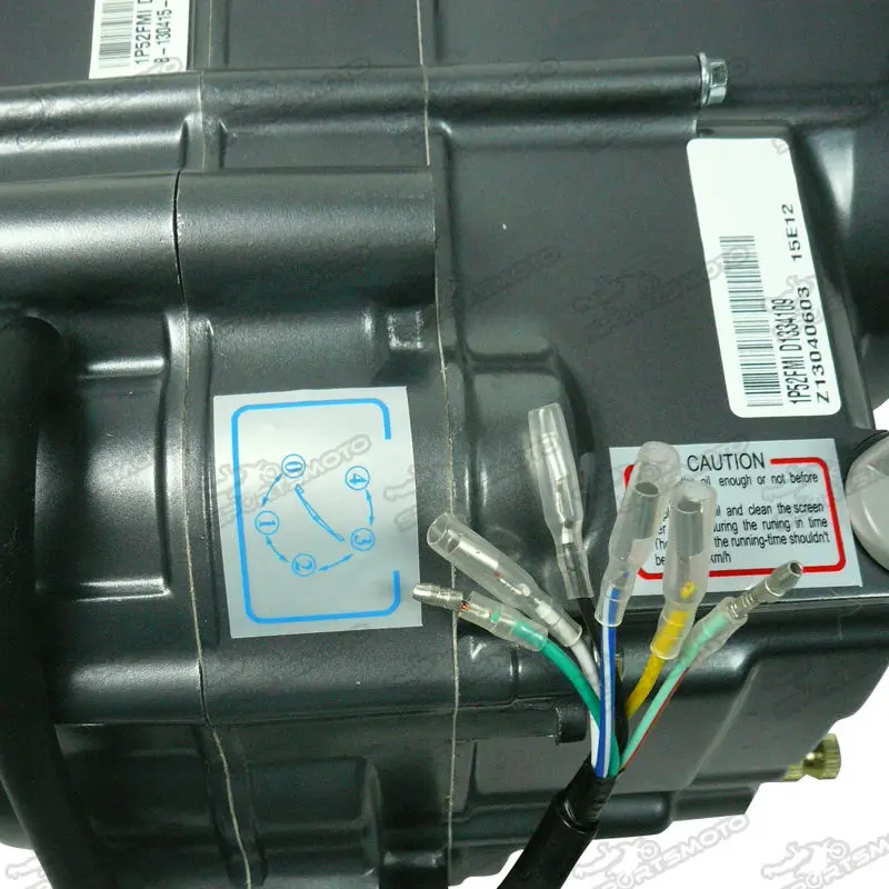 Питбайк Запчасти для Lifan 125cc с воздушным охлаждением 4-тактный двигатель ручная муфта инициирования