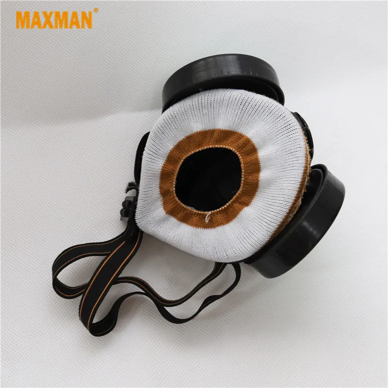 
Silicone Half Facepiece Gas Mask Reusable Respirator 