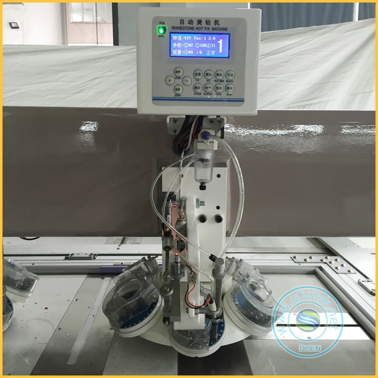 Six color automatic computer control ultrasound micro jewelry stone setting machine