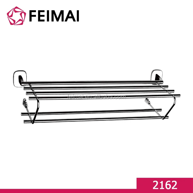 
 Складная расширяемая вешалка для полотенец в гостиницу  