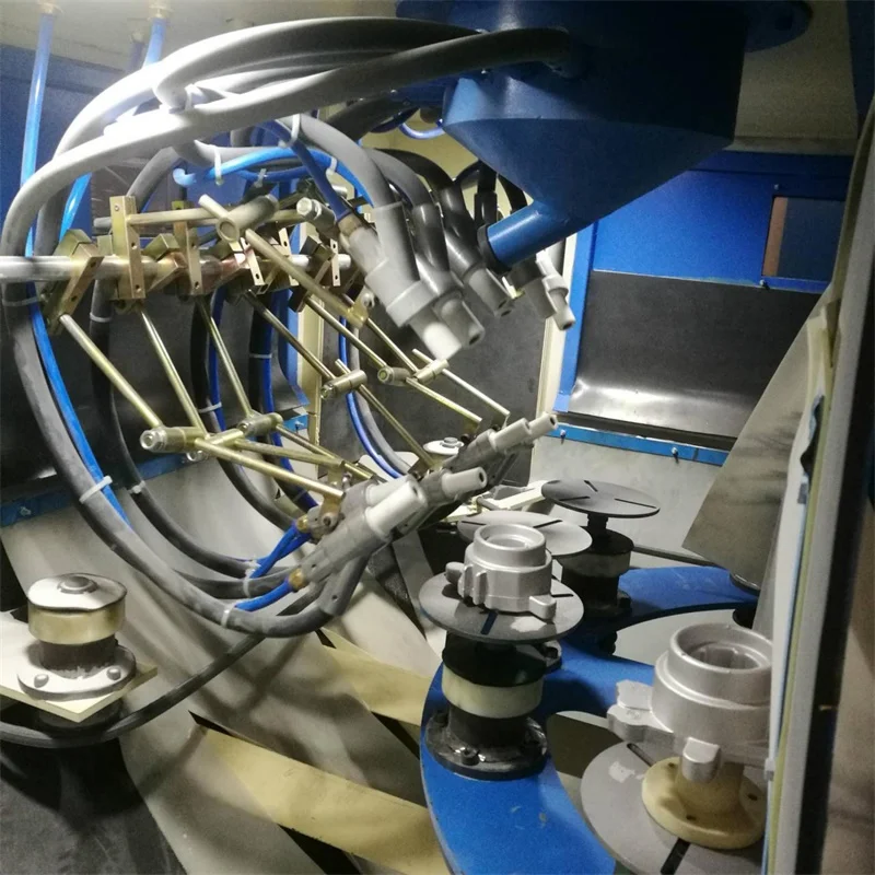 Автоматическая промышленная машина для пескоструйной обработки с алюминиевым ободком