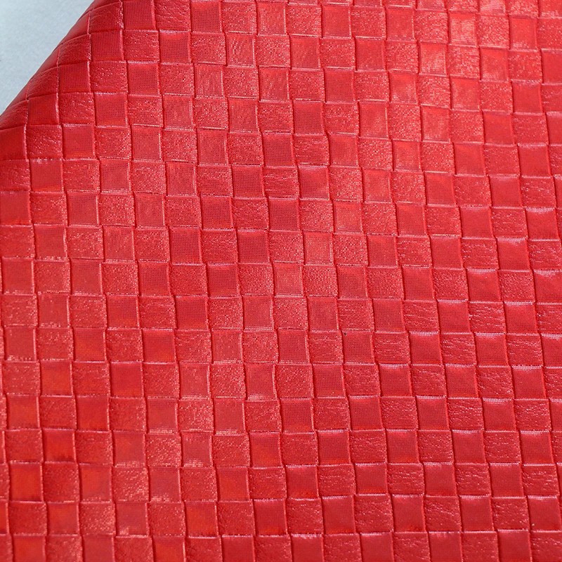 ECO-friendly high tearing strength metallic pu artificial waterborne pu leather roll