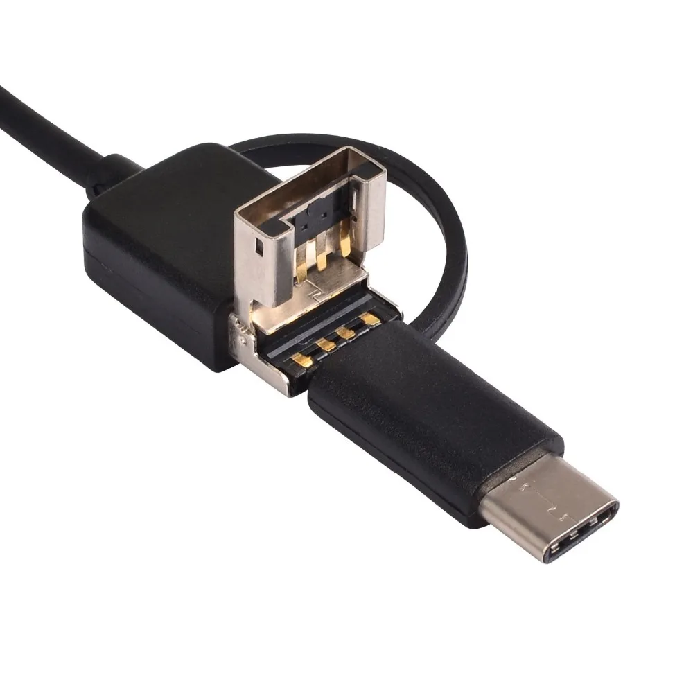 
AN99 5.5mm Digital hd 1080p Borescope Endoscope Inspection Camera 30m Cable with Auto Focus Manual Focus 5m hard wire 