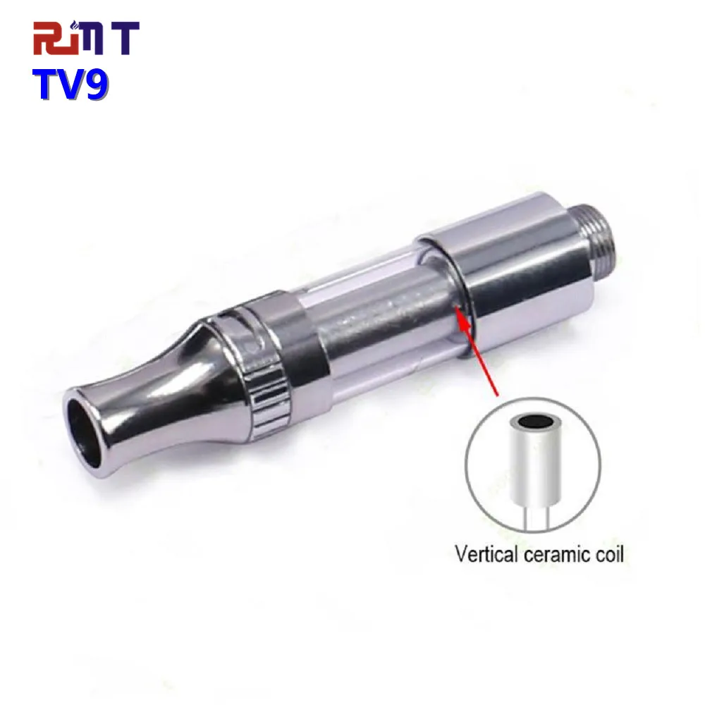 
wholesale Cbd/Co2 oil cartridge 510 thread ceramic coil e hookah vape pen atomizer 