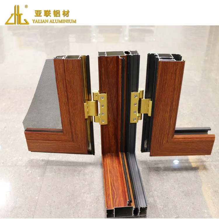 OEM powder coating aluminium doors and windows , pictures aluminum window and door , FOB price of aluminium sliding window