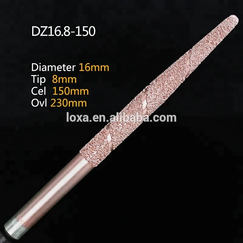 Brazing Diamond Sculpture Bits For Engraving Granite Marble Jade Carving Tool Used On CNC Machine