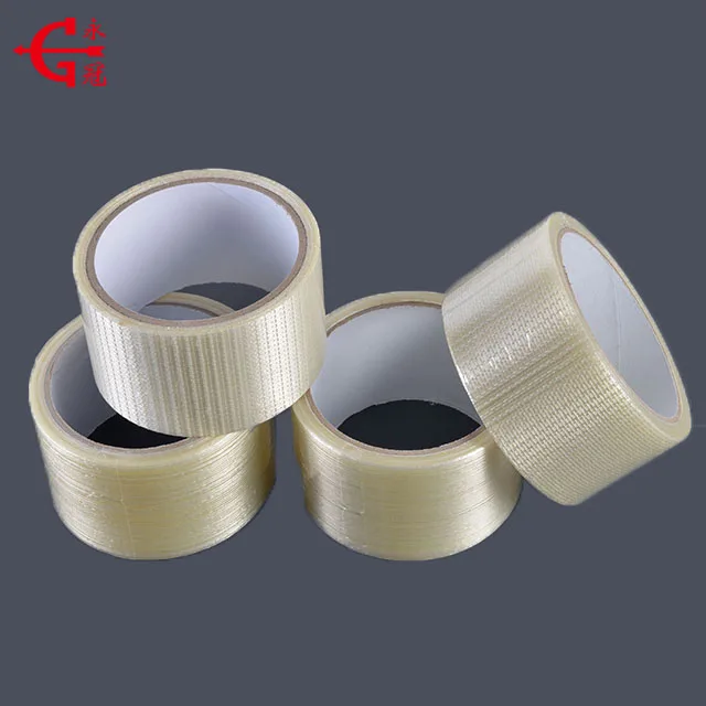 Supply different quality Cross weave fiberglass tape or Mono filament tape