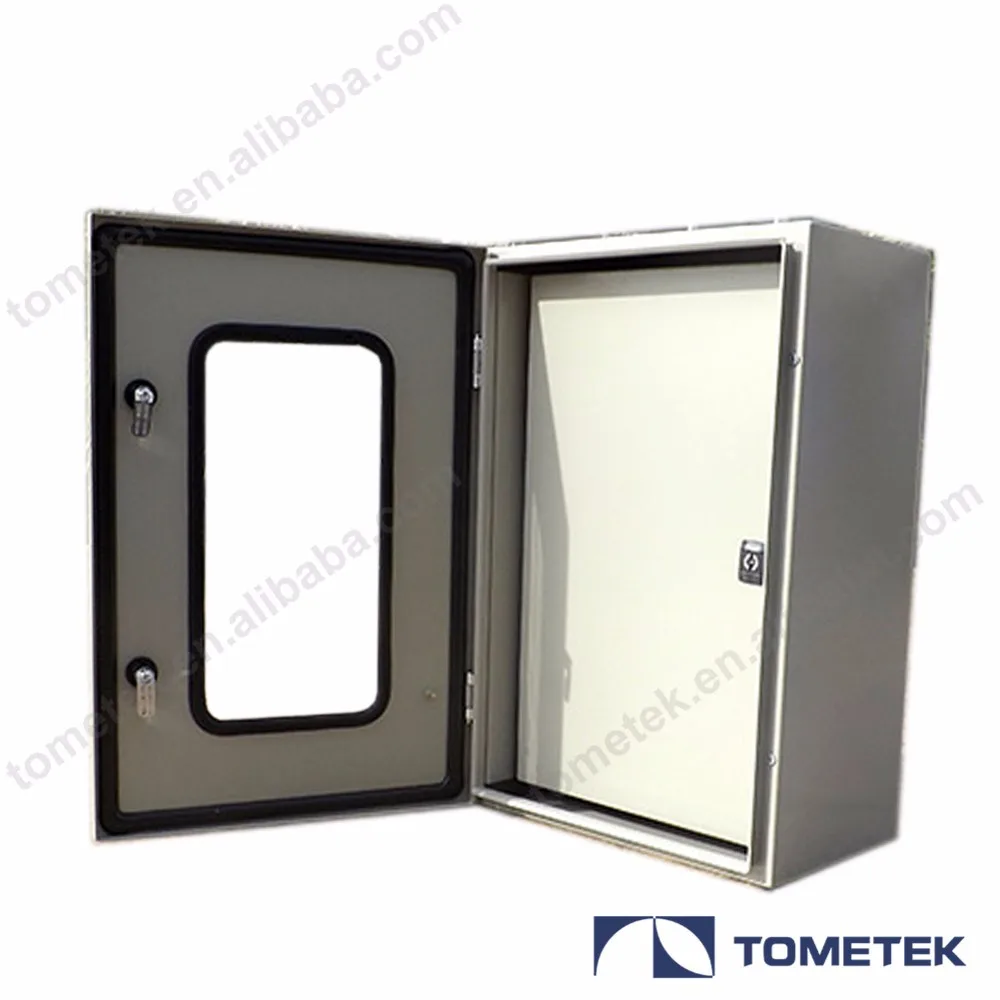 High quality double door waterproof ip65 metal enclosures