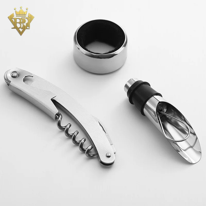 Tool Accessories Bottle Shape 3pcs Wine Gift Set