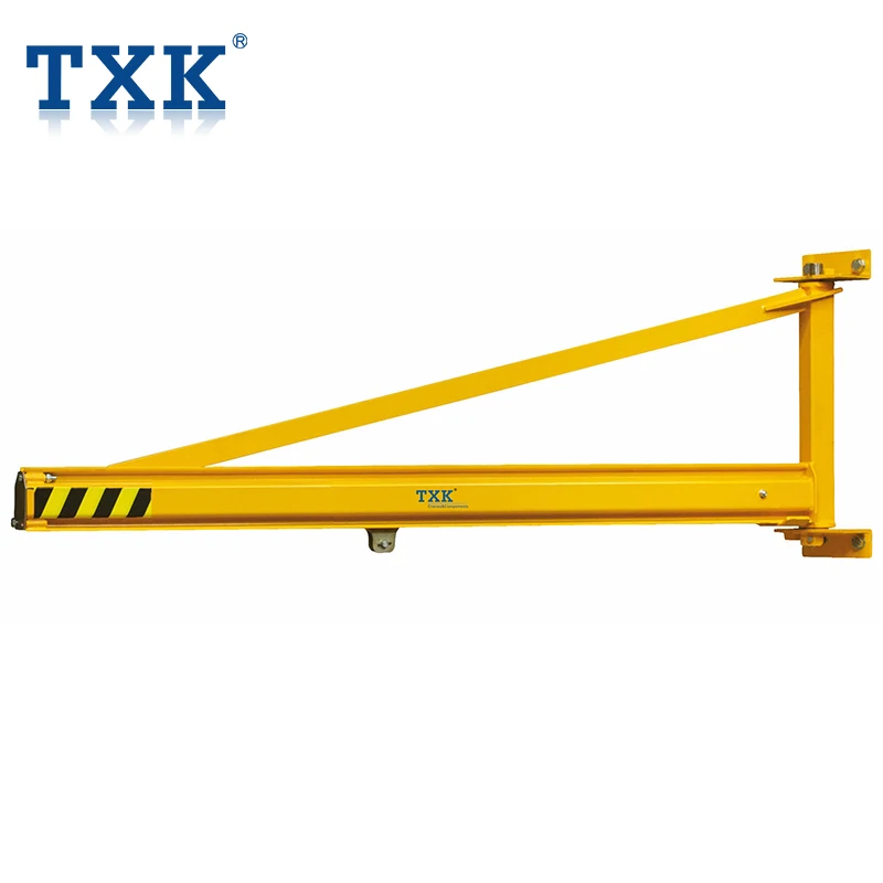 TXK Electric Rotation Pillar Fixed Marine Boat Usage Arm Swing Jib Crane 2 Ton Manufacturer