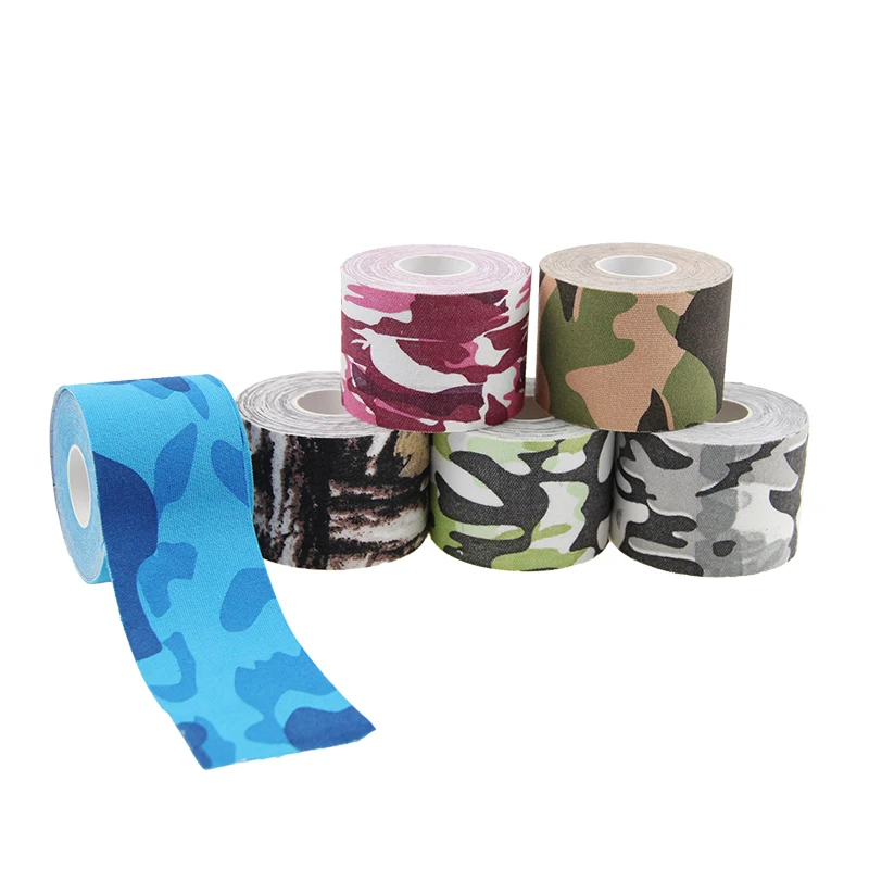 Экологически чистая кинематическая Спортивная печатная кинезиологическая лента для мышц