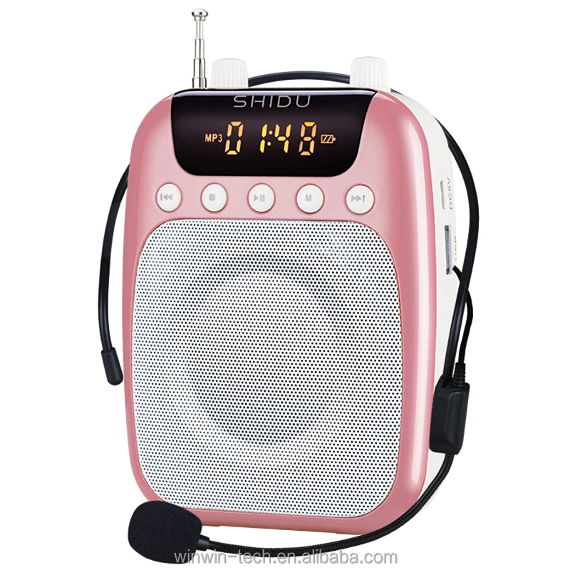 Китайский поставщик Голос Booster Усилитель с FM беспроводной микрофон для динамика учитель