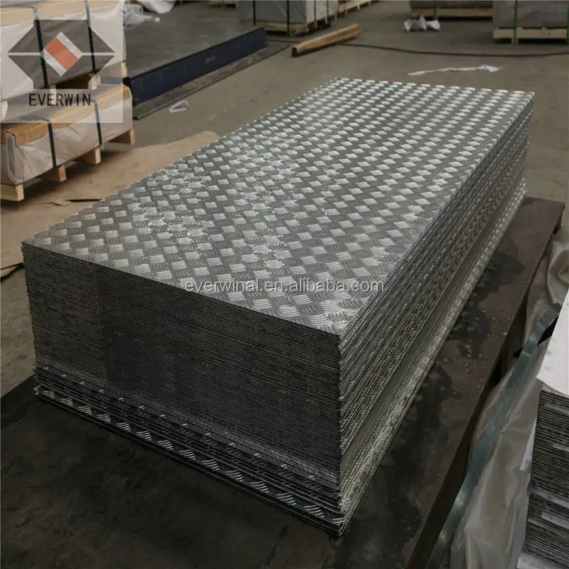 high quality 5052 O aluminum embossed plate/sheet for platform