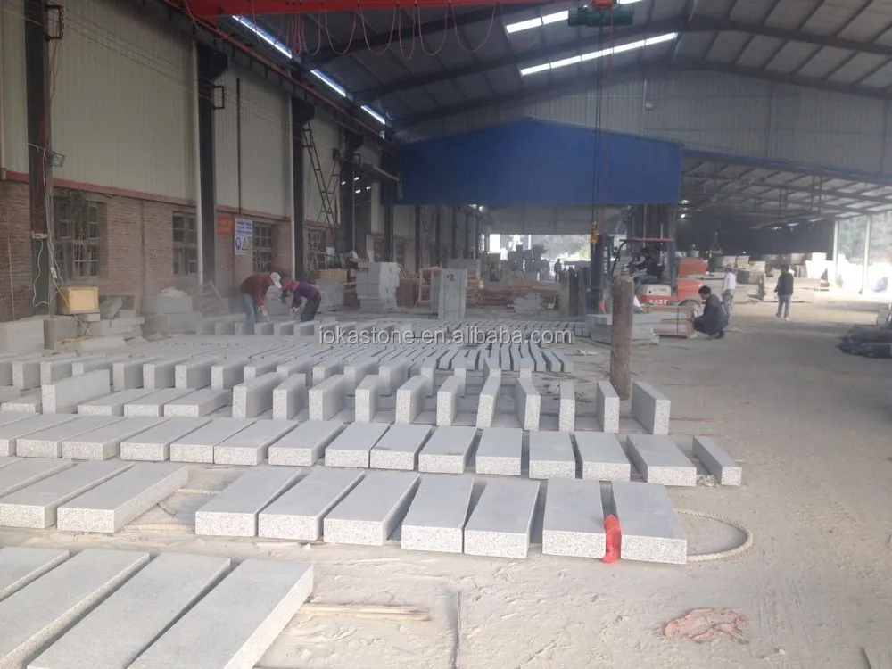 
China Cheap G603 Grey Granite Kerbs G603 Kerbstone 