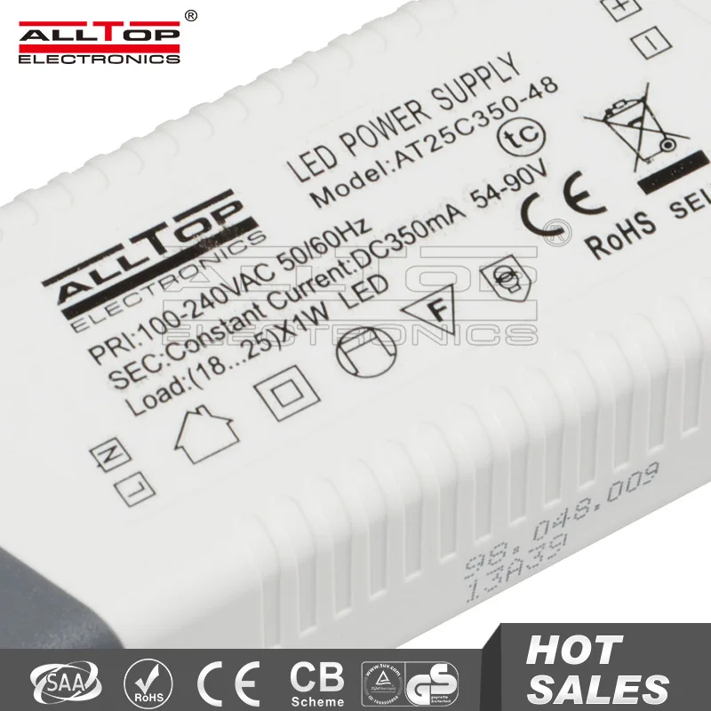 High efficiency 25w 24w 36w 30w 450ma high power led driver