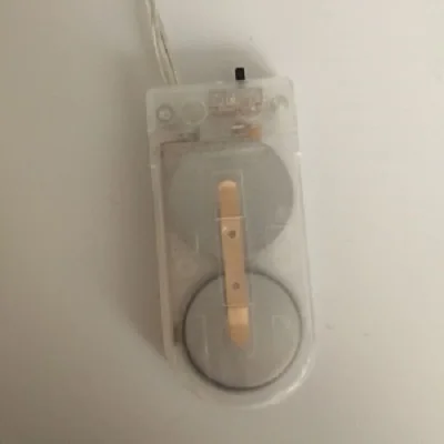 Mini Push Button Led Light 1CR2032 Battery Flashing Led Light for Toy