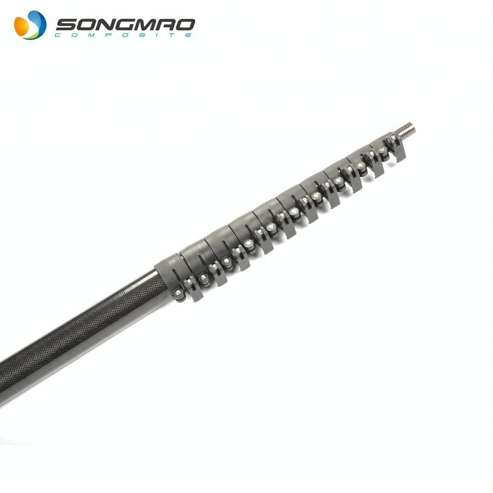 High quality 15m carbon fiber mast telescopic extension pole