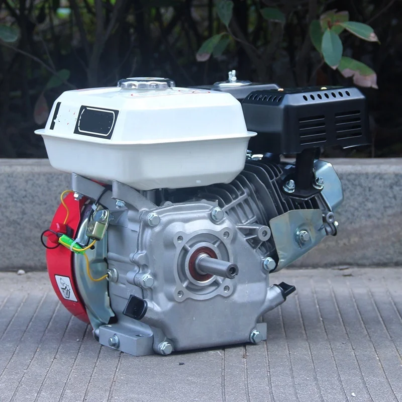Китайский 168F бензиновый двигатель GX160 с 5.5HP ручным