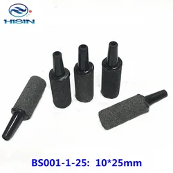 HiSin BS001-1-25 In bulk 10*25 Aquarium air stone for wastewater Hydroponics cylinder Air Pump Bubble stone Oxygen/Air stone