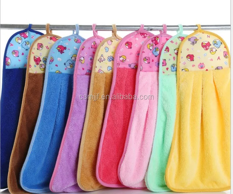 factory sale directly client design coral fleece hand towel stock
