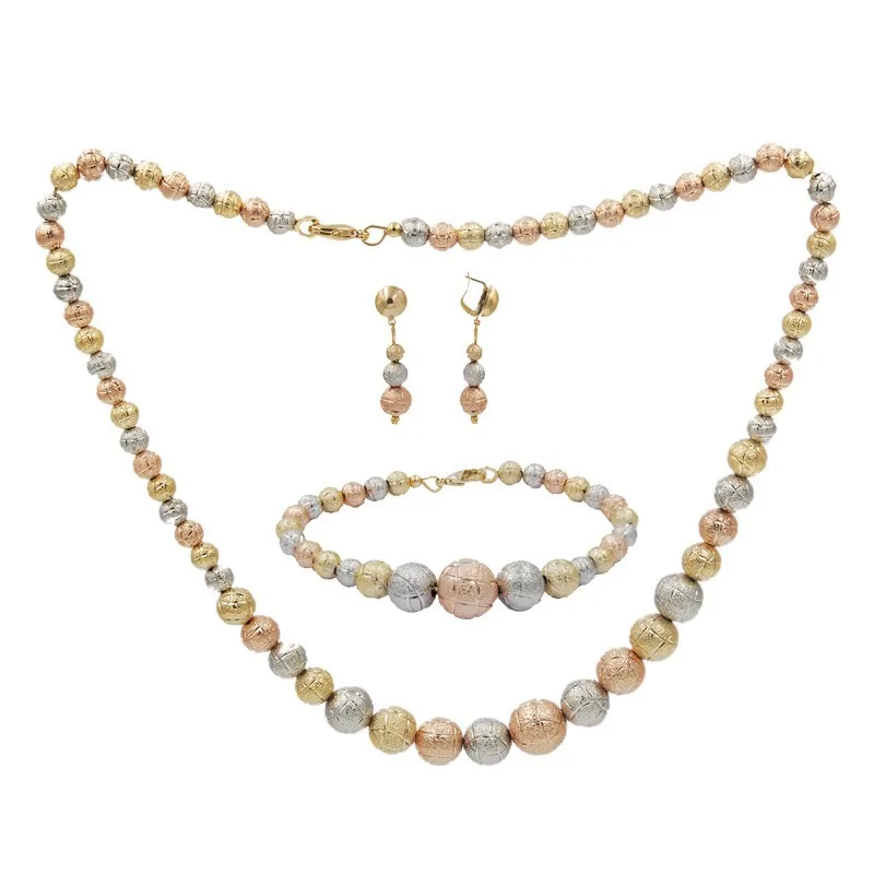 african gold plating jewelry set fashionable jewelry costume jewelry sets gold jewellery beads wholesale fashion