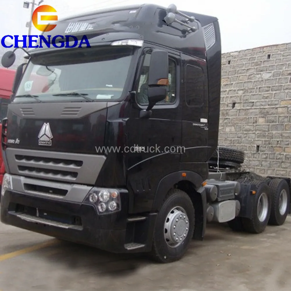  SINOTRUK 371hp и 420hp подержанные HOWO A7 6X4 10 колесные тракторные грузовики на