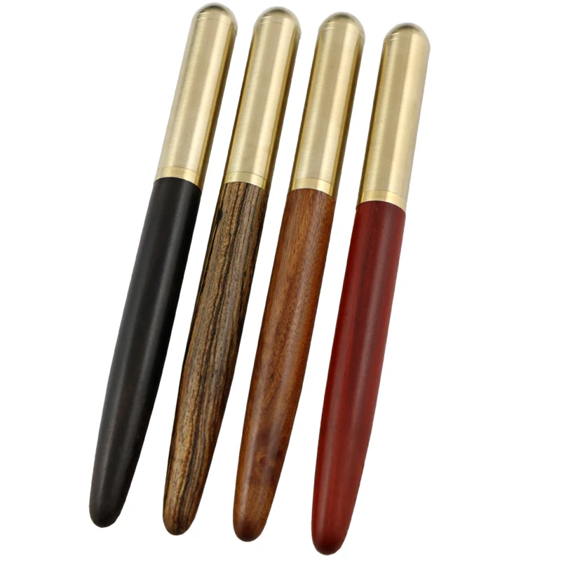 HEAVYWEIGHT oak Exotic Wood blanks Kugelschreiber Brass Components Turning holz eco-friendly Wooden Roller/Fountain
