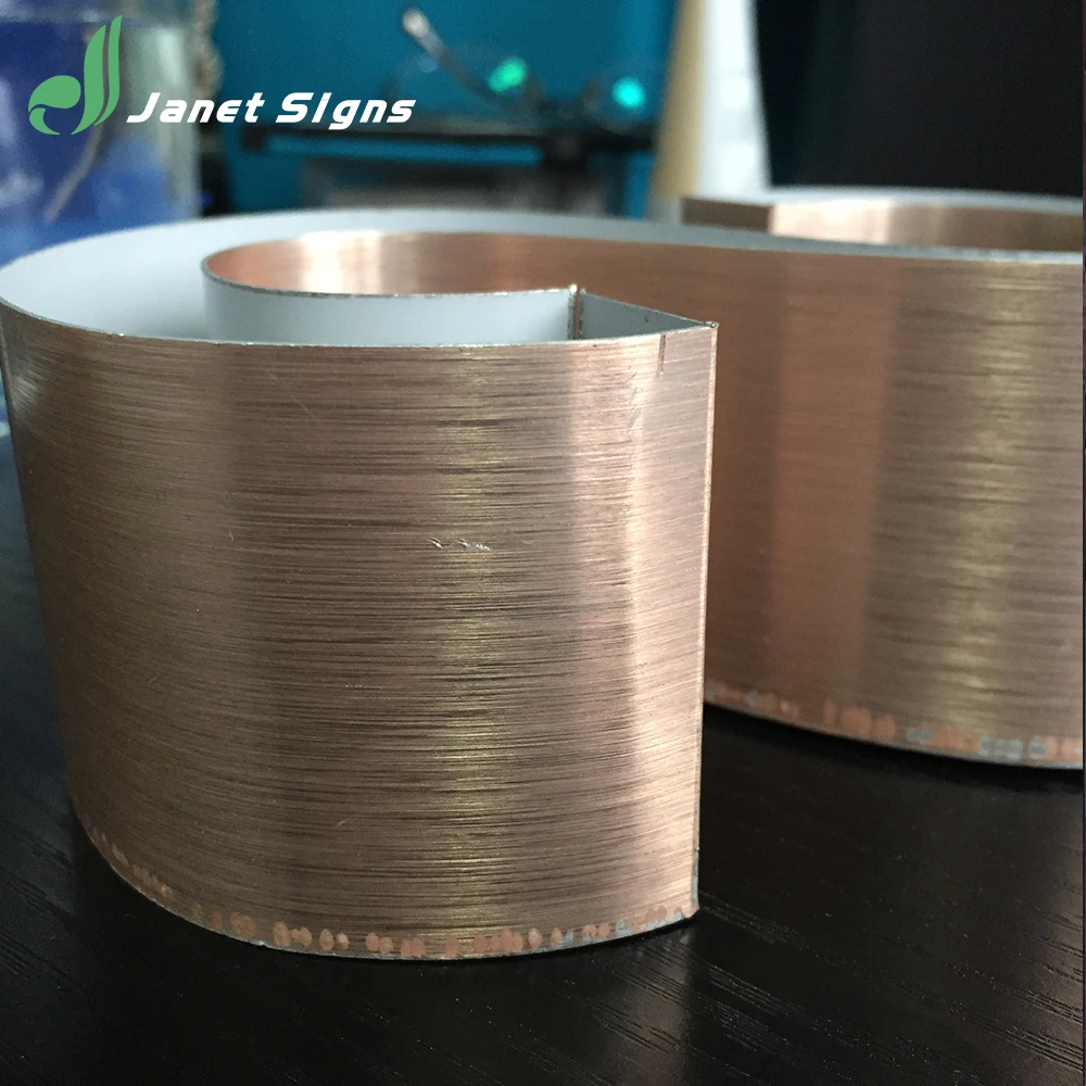 Best selling 2017 channel letter color coated aluminum coil made in China