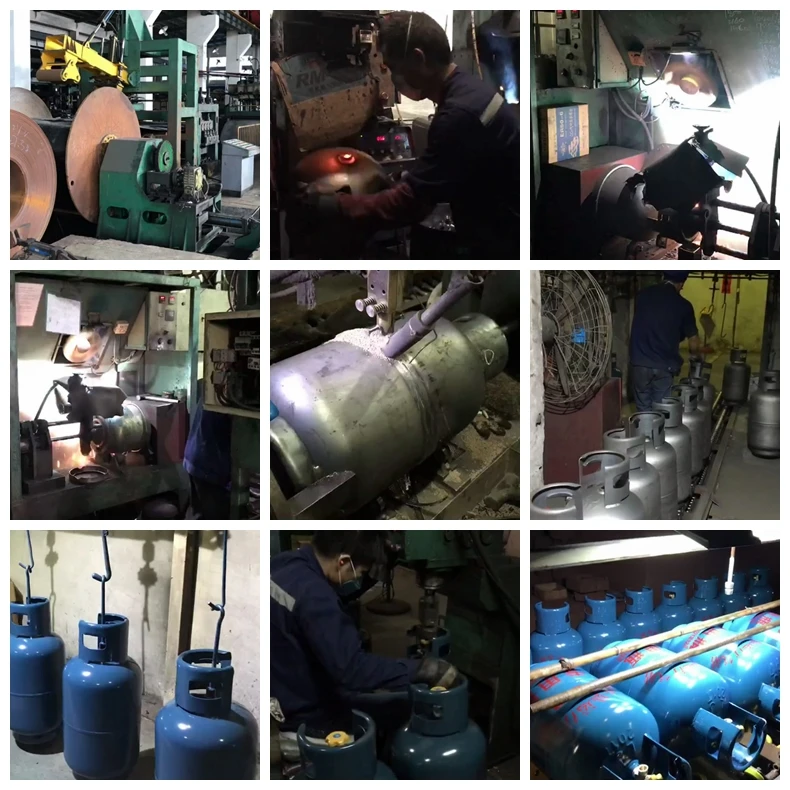 DOT 24 gallon/108L lpg gas cylinder, propane gas tank, cooking gas bottle