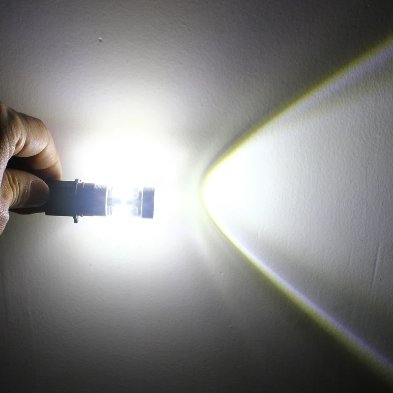 P13W Car LED Bulbs 40W 6000k Auto Fog Lamp White Led Fog Light Lamp Bulbs