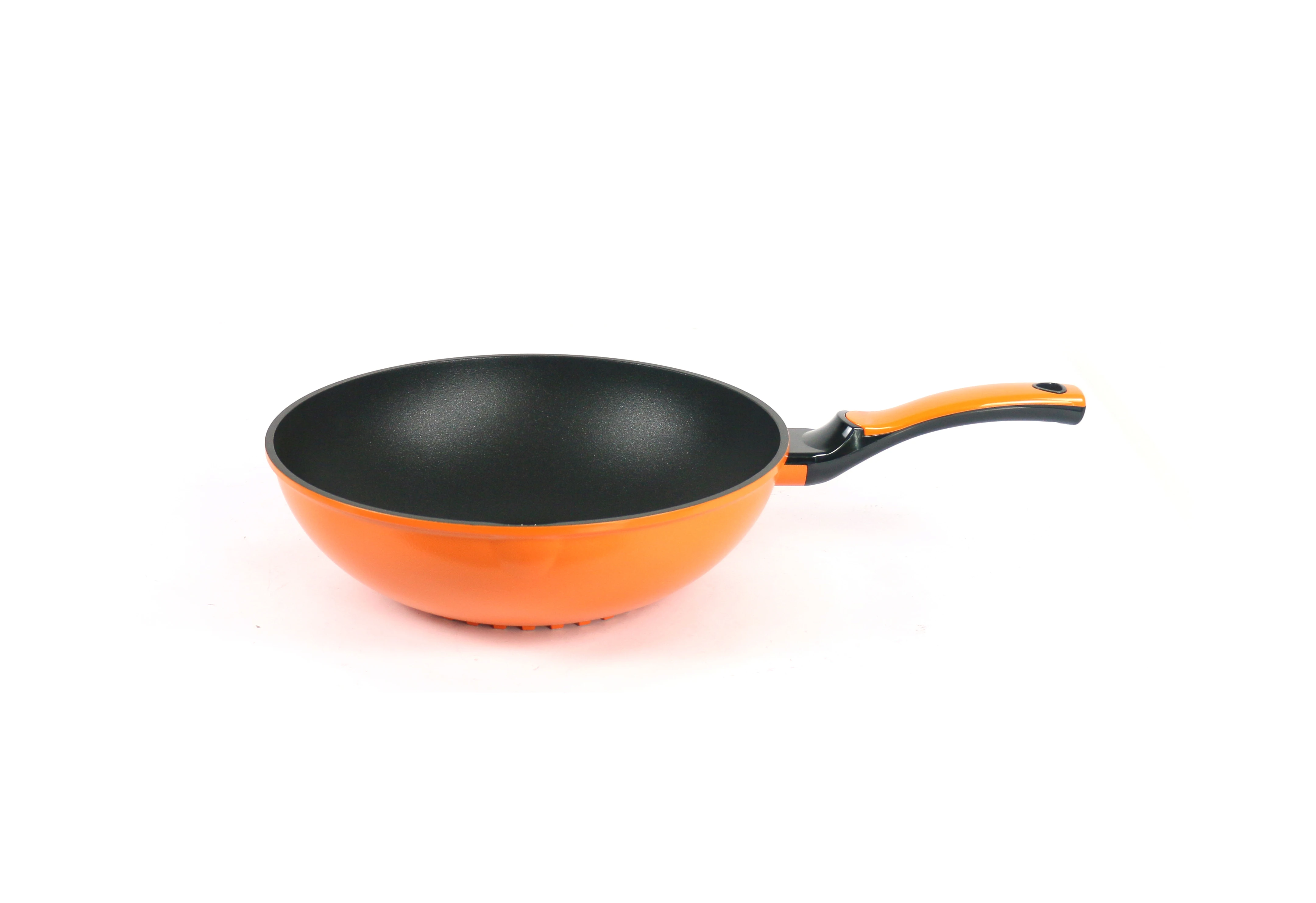 die-casting aluminum cookware Chinese wok non-stick