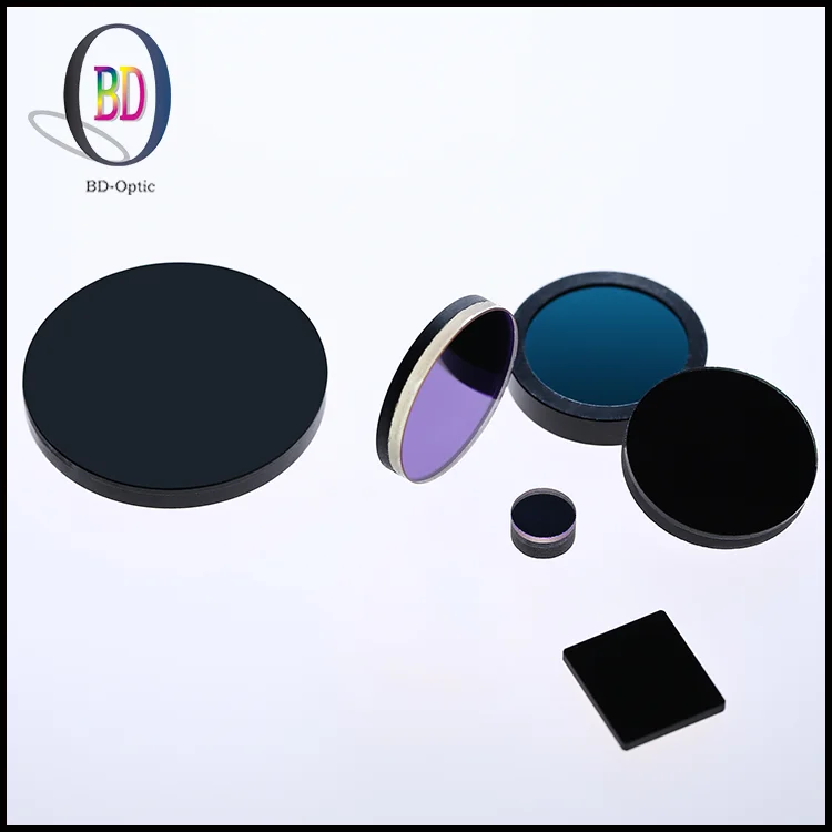 Горячие продаж Быстрая доставка оптического компонента цвет стекла делает ИК-датчик фильтр помех
