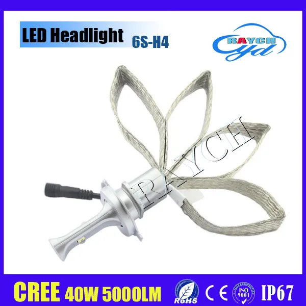 комплект противотуманных фар дальнего света H4 H7 H11 9005 9006 40 Вт 5000lm 6 s автомобилей светодиодные фары лампы