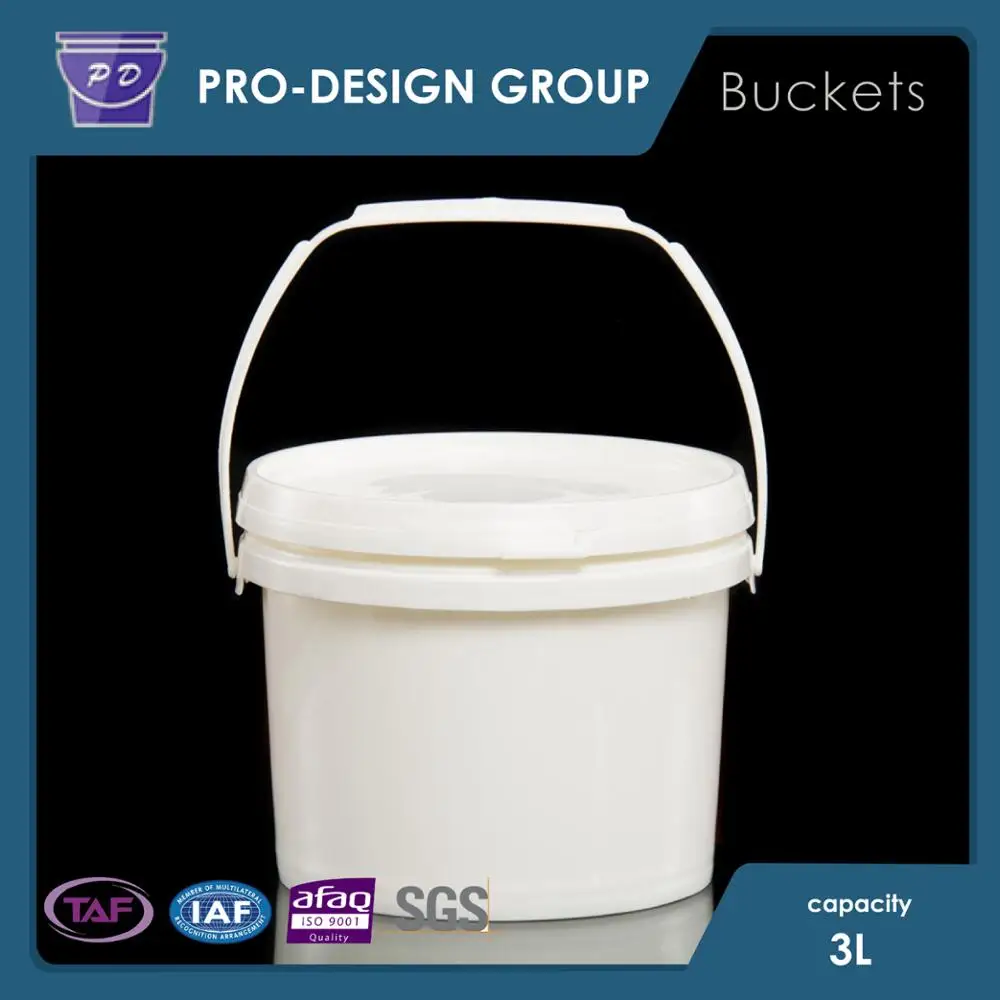 
1 gal gallon taiwan made high quality food grade plastic bucket 