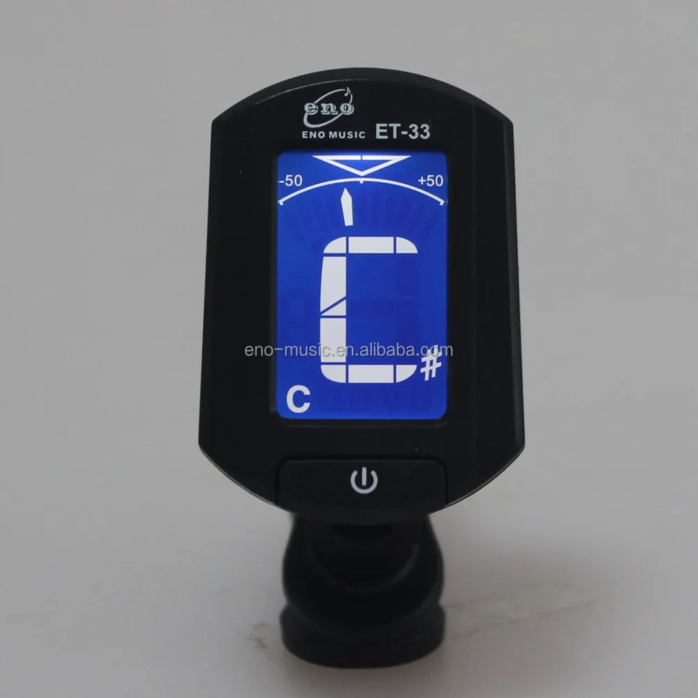 
LCD Clip-On Digital Electronic Acoustic Guitar Tuner ET33 